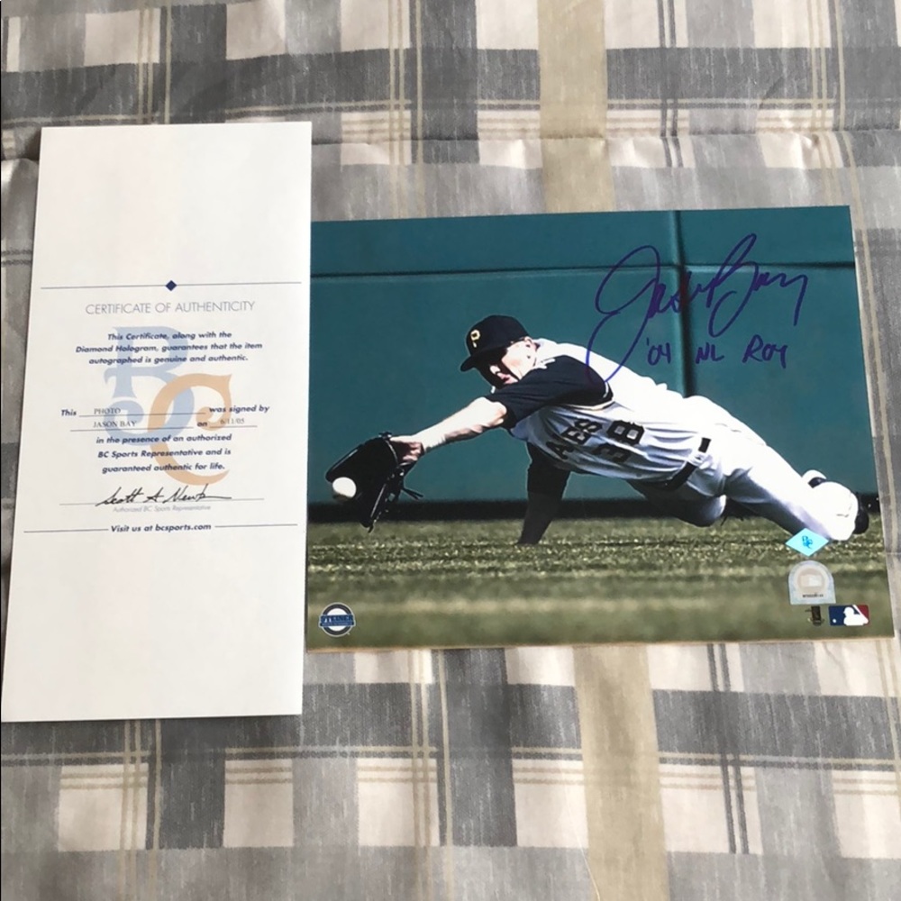 Jason Bay Autograph (with certificate)